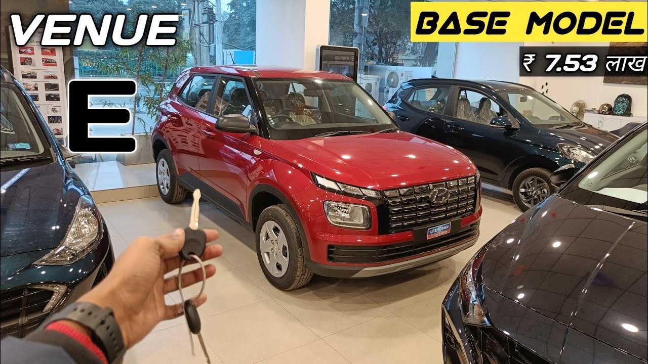 Hyundai Venue Base Model 2024: Best Features and Value for Money Under 7.53 Lakh