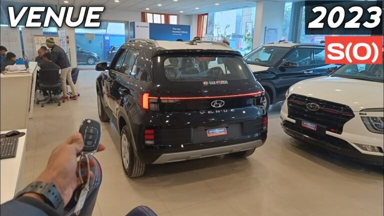 Hyundai Venue S(O) 2023: Most Value for Money (VFM) Variant at 9.50 Lakhs