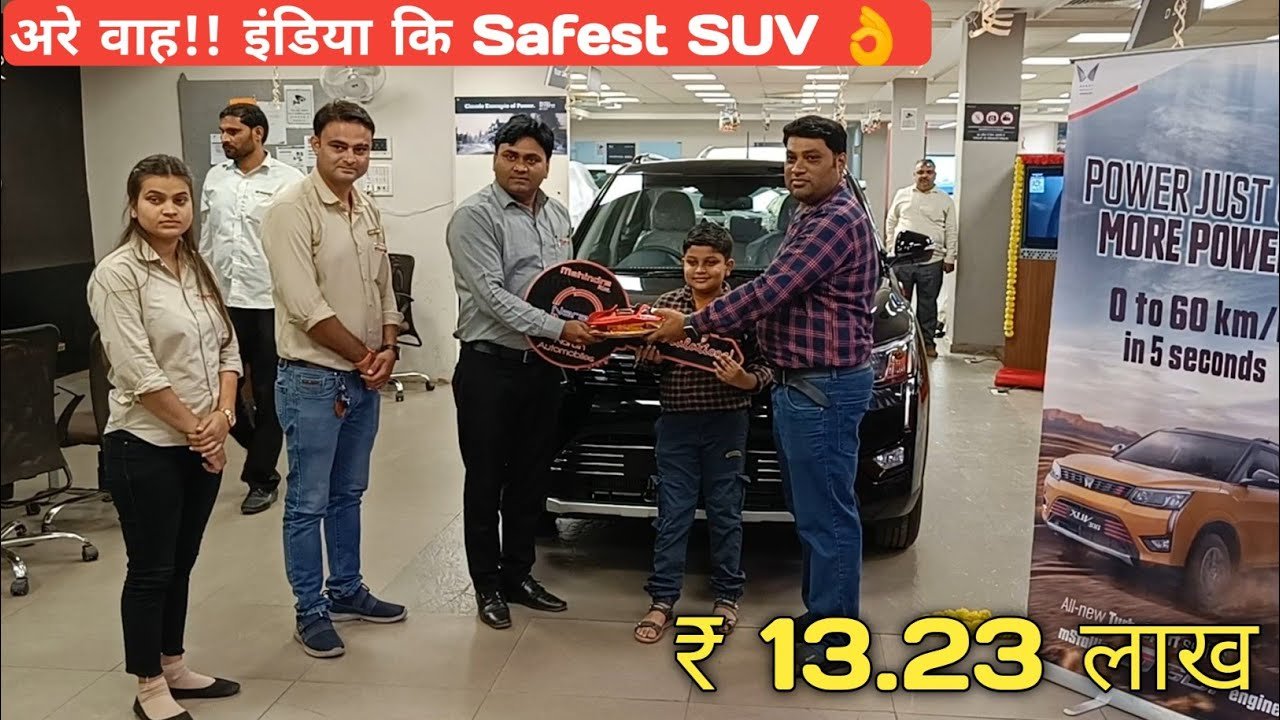 India's Safest SUV Delivery Under 13.23 Lakh: Best Value Safety SUV 2024