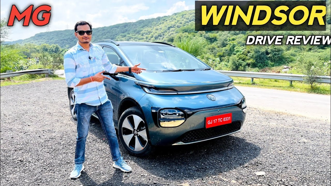 MG Windsor EV Drive Review: Price, Features, and Performance Details