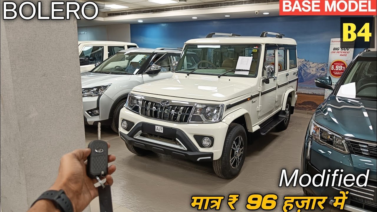 Mahindra Bolero Base to Top Model Modification: Premium Upgrades for Under 1 Lakh