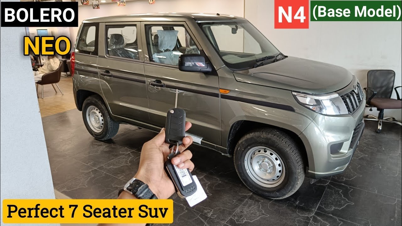 Mahindra Bolero Neo N4 Base Model: Price, Features, and Engine Review - Starting at ₹8.48 Lakh