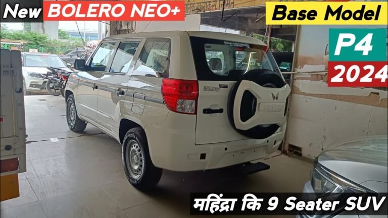 Mahindra Bolero Neo Plus 2024: Price, Features, and Review of the 9-Seater SUV