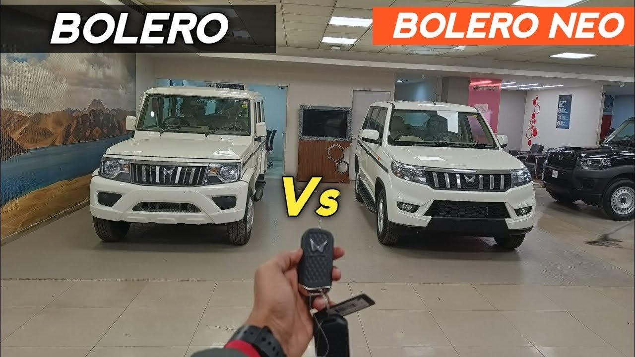Mahindra Bolero vs Bolero Neo Comparison: Which SUV Should You Buy?