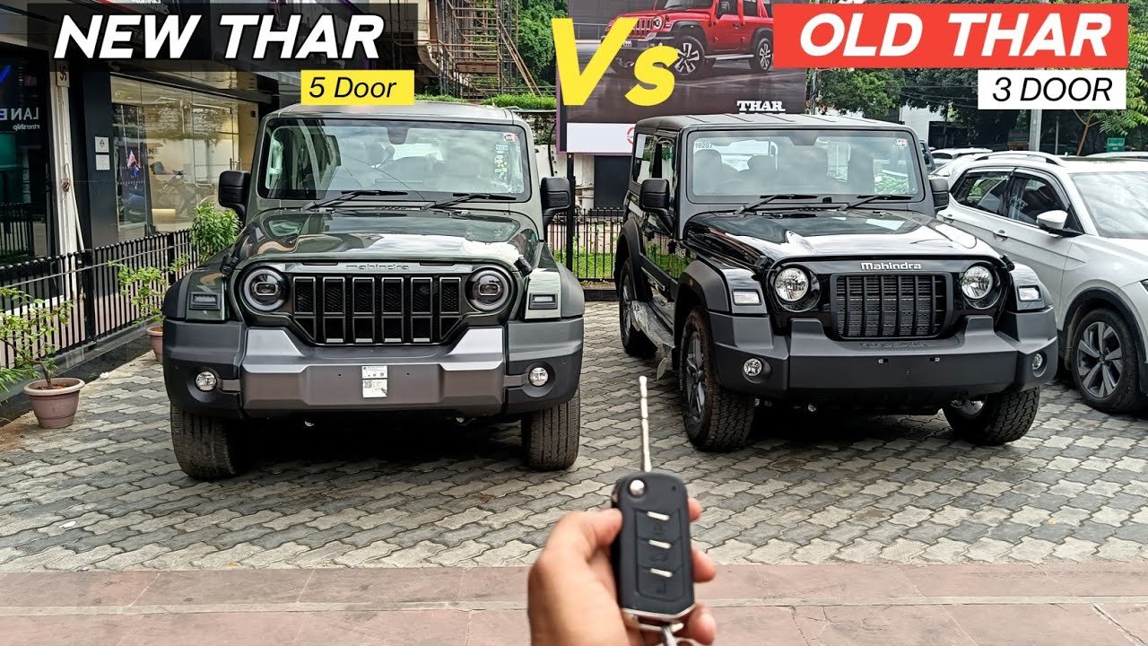 Mahindra Thar Roxx vs Old Thar: Comprehensive Comparison, Features, and Key Changes Explained