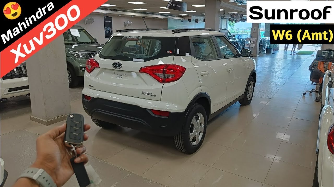 Mahindra XUV300 W6 AMT with Sunroof: Price, Safety, and Features Explained