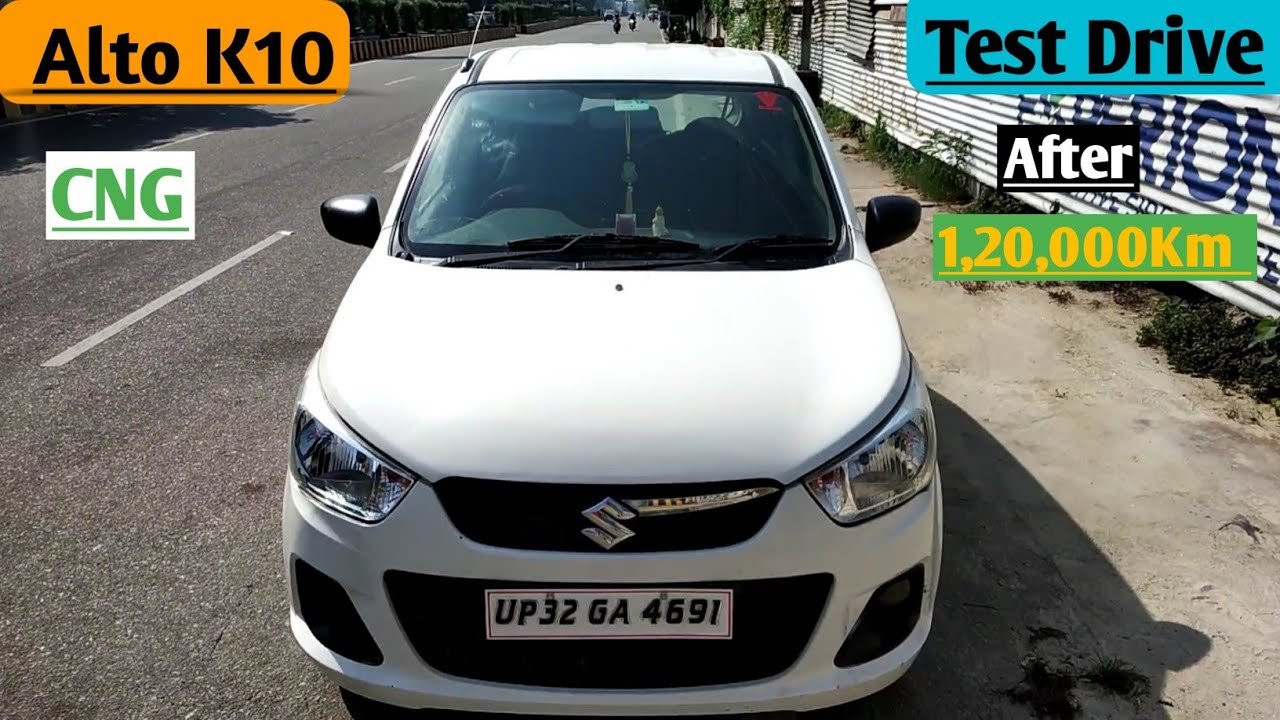 Maruti Suzuki Alto K10 CNG Long-Term Review: 120,000km Performance and Top Speed