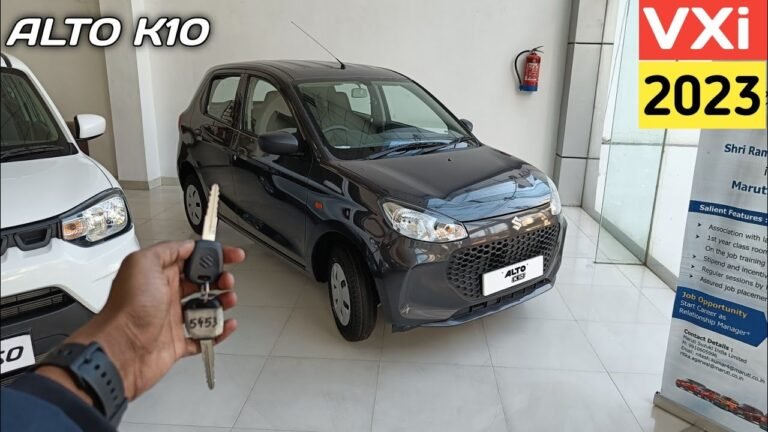 Maruti Suzuki Alto K10 VXi 2023: Best Car Under 5.04 Lakh | Sunil Autocar