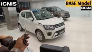 Maruti Suzuki Ignis Sigma Base Model: Features, Specs, and Price Starting at ₹5.25 Lakh
