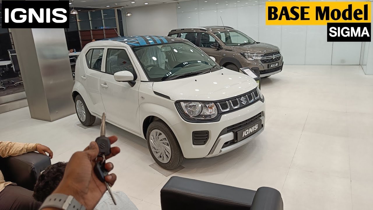 Maruti Suzuki Ignis Sigma Base Model: Features, Specs, and Price Starting at ₹5.25 Lakh