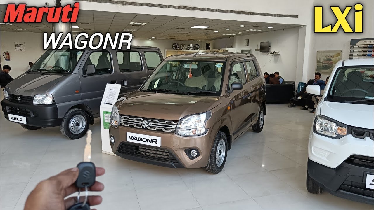 Maruti WagonR LXi Base Model: Best Selling Hatchback in India Under 5.5 Lakh