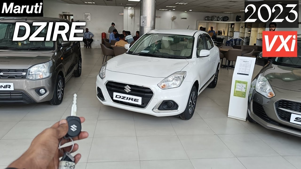 New Maruti Dzire 2023 VXi: Best Mileage Sedan Under 7.4 Lakhs