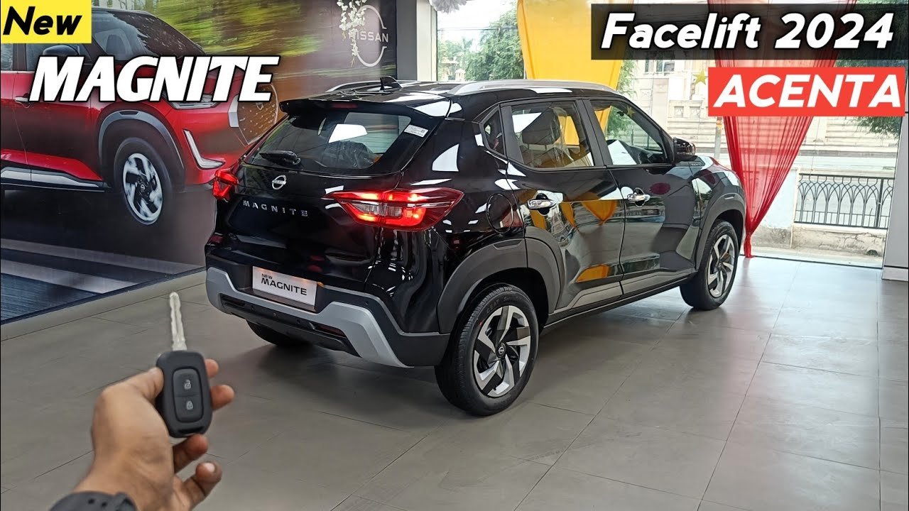New Nissan Magnite Facelift 2024: Acenta Second Base Variant Price and Review