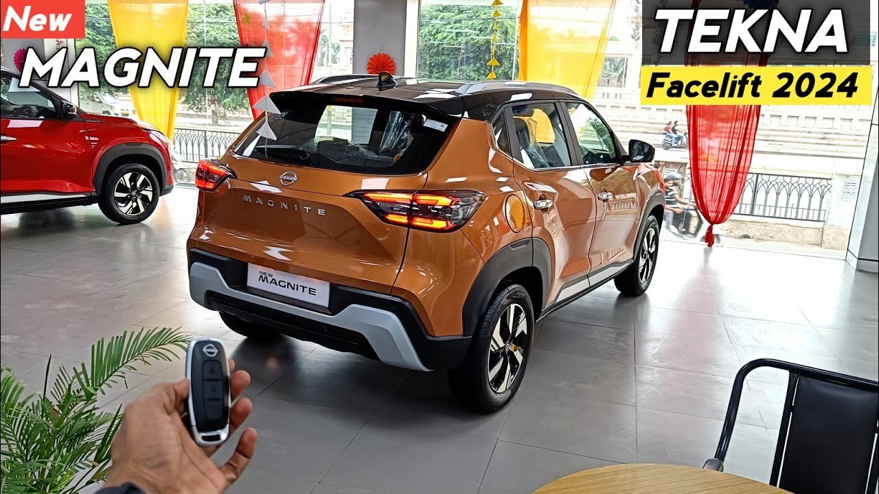 New Nissan Magnite Facelift 2024 Tekna Model: Price, Features, and Review