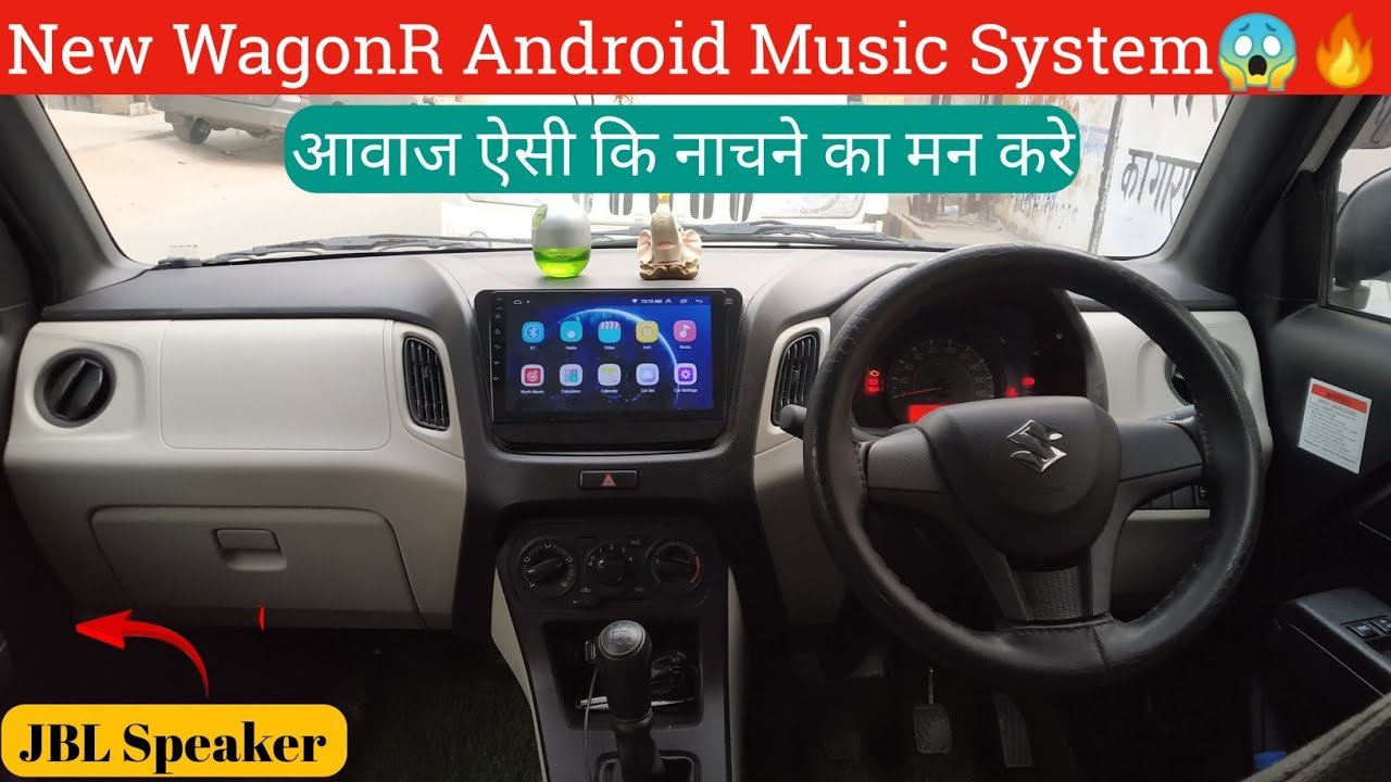 New WagonR 2020 Android Music System Installation and Speaker Test Review