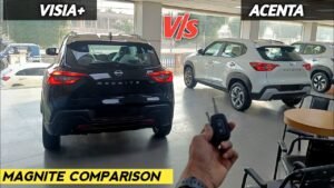 Nissan Magnite Acenta vs. Visia Plus Comparison: Which Variant Is Better Value?