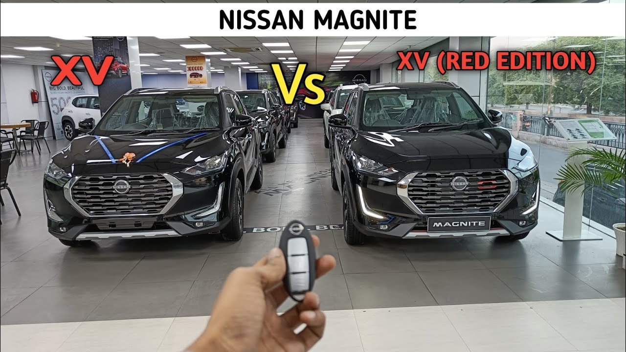 Nissan Magnite XV vs XV Red Edition 2022 Comparison: Which Variant is Better?