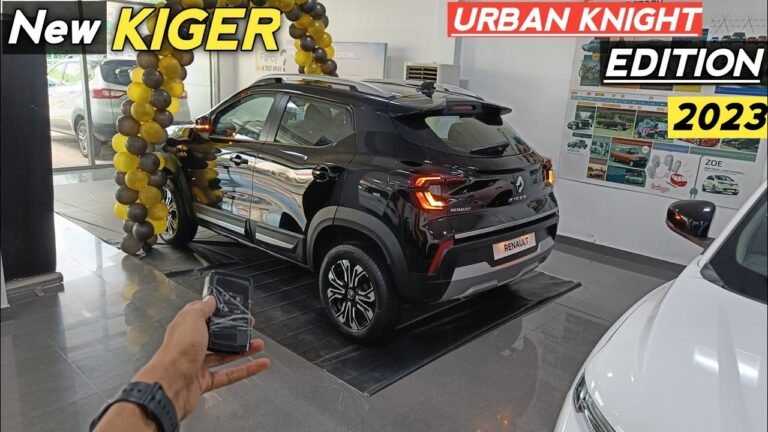 Renault Kiger Urban Knight Edition: Better Than Magnite and Punch? Features and Review