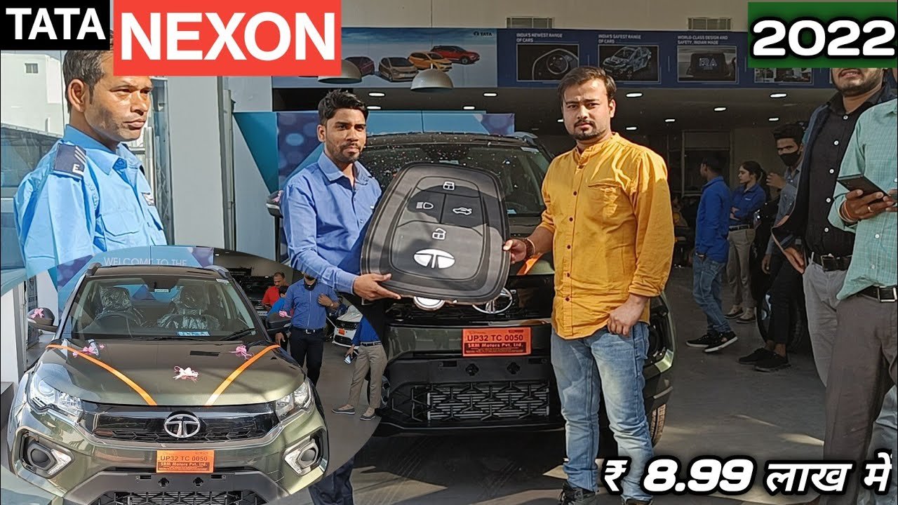Tata Nexon XM (S) Sunroof: Delivery of India's Safest SUV Car