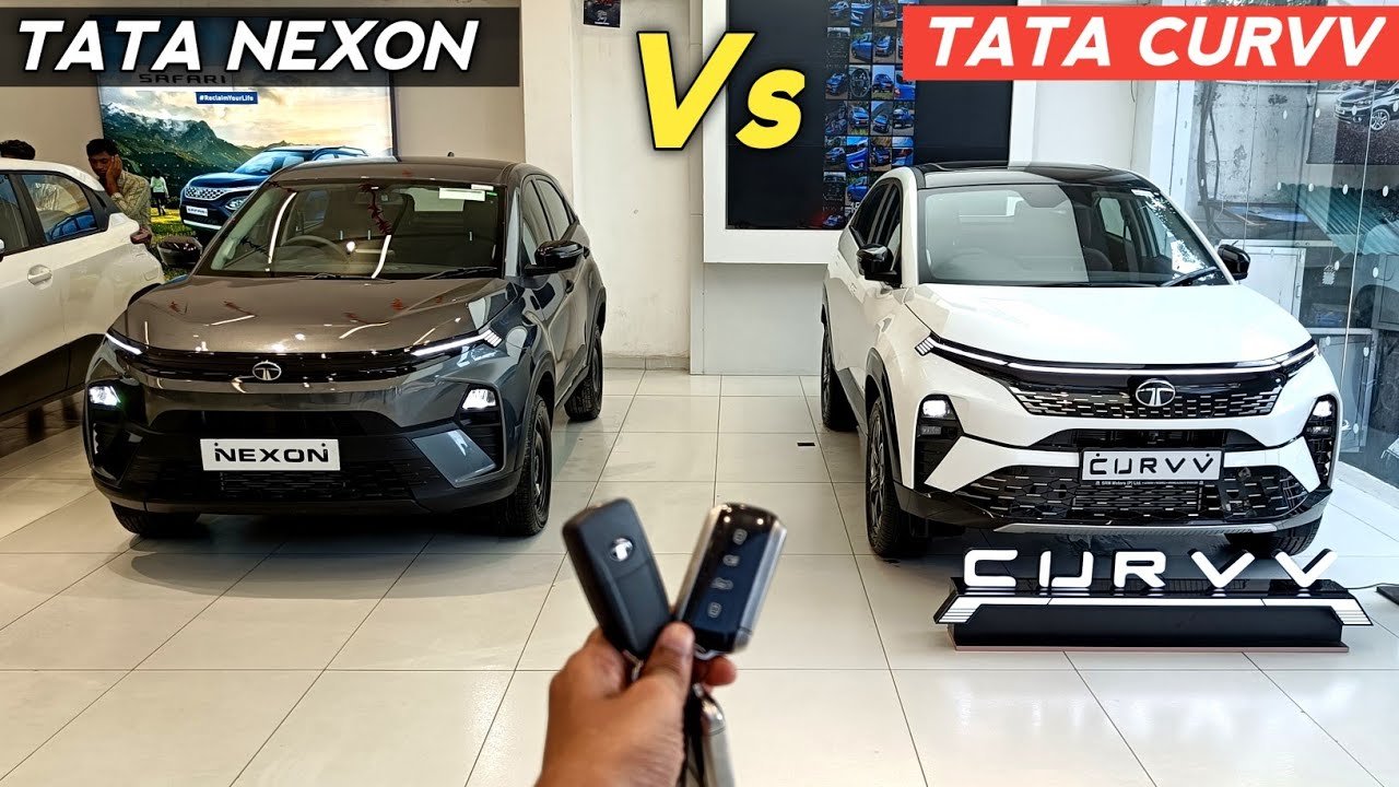Tata Nexon vs. Tata Curvv Comparison: Which SUV Should You Buy?