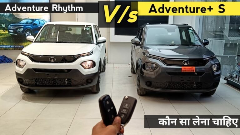 Tata Punch Adventure Rhythm vs Adventure+ S Comparison: Which Variant Should You Buy?