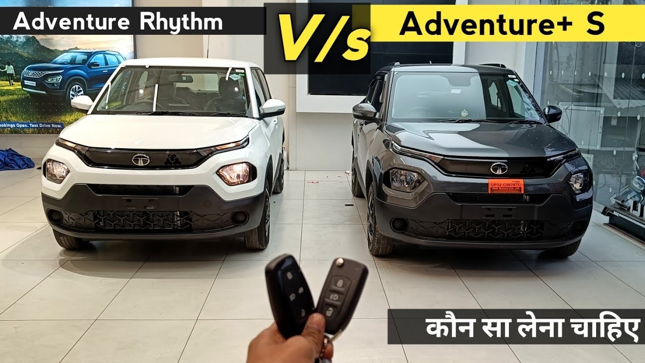Tata Punch Adventure Rhythm vs Adventure+ S Comparison: Which Variant Should You Buy?
