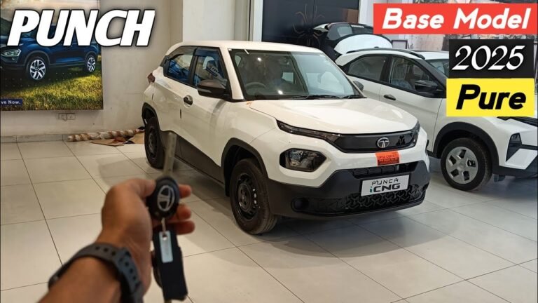 Tata Punch Base Model Pure 2024: Price, Features, and Review