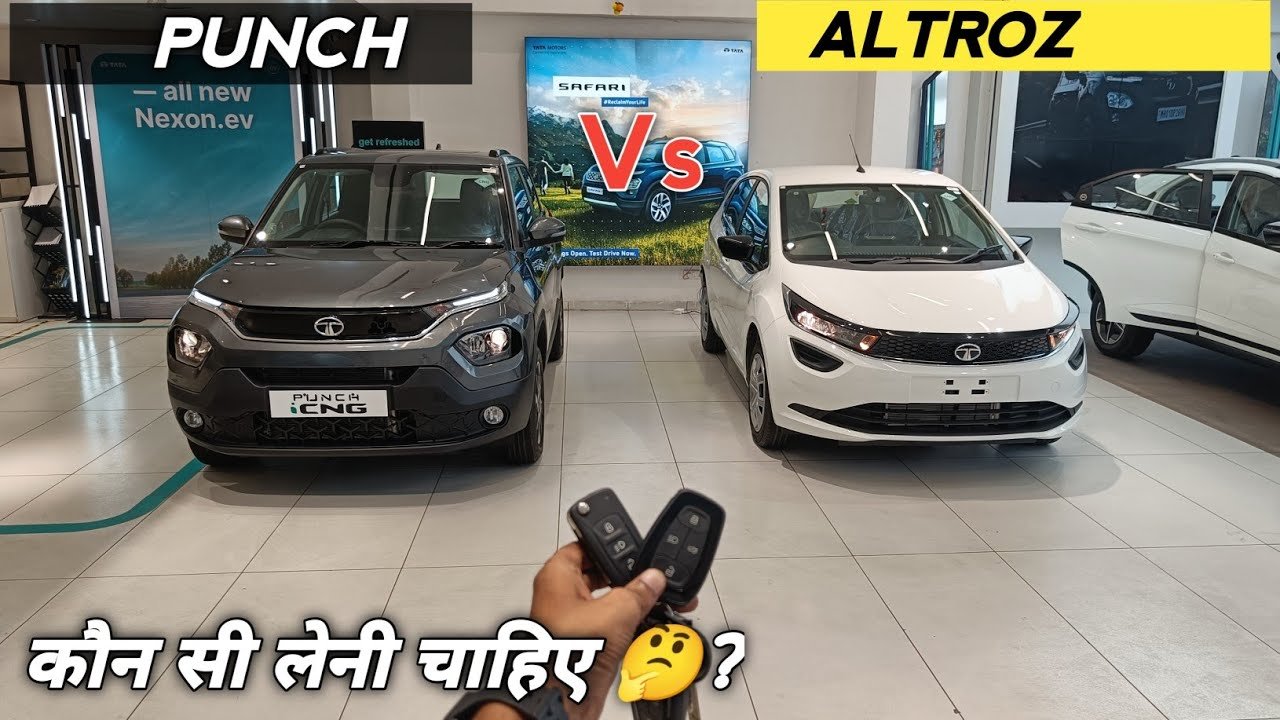 Tata Punch vs Tata Altroz Comparison: Which Car Should You Buy?