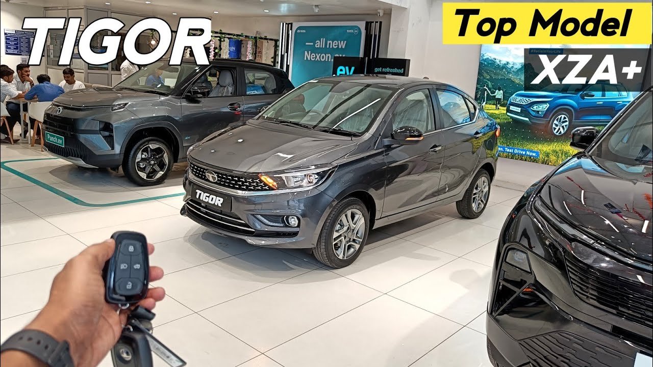Tata Tigor XZA Plus 2024: Price, Features, and 4-Star Safety Rating Review